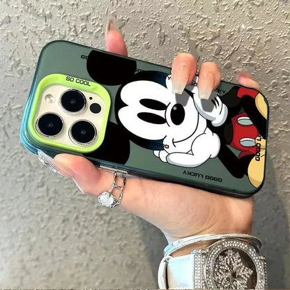 Disneys Mickey Minnie Mouse Cute Smile Phone Case For iPhone