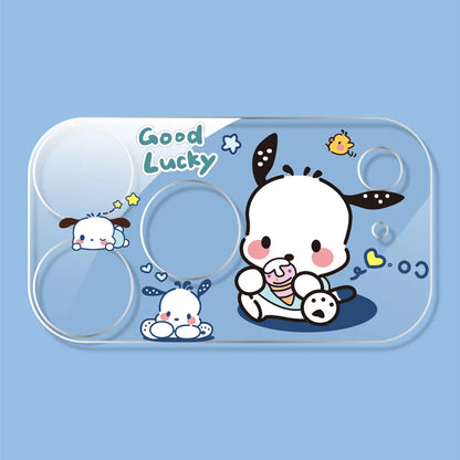 Cute Cartoon Camera Protector Lens Film For iPhone
