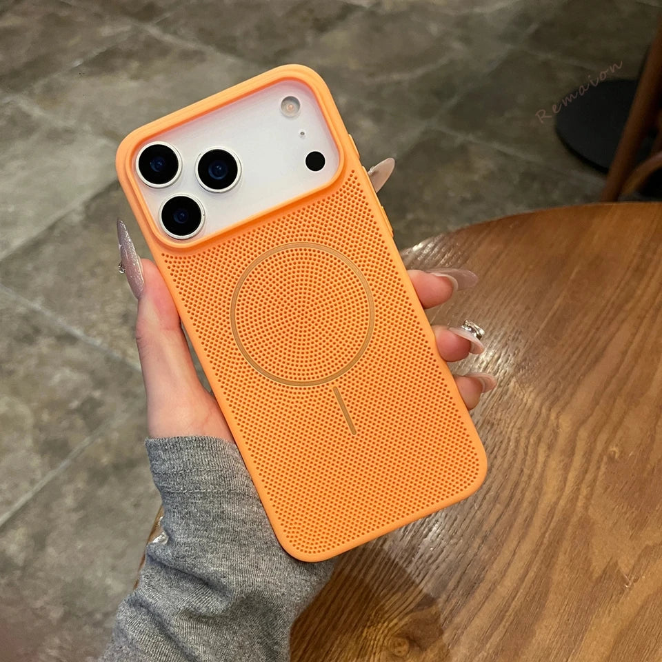 Magnetic Heat Dissipation Phone Case For iPhone