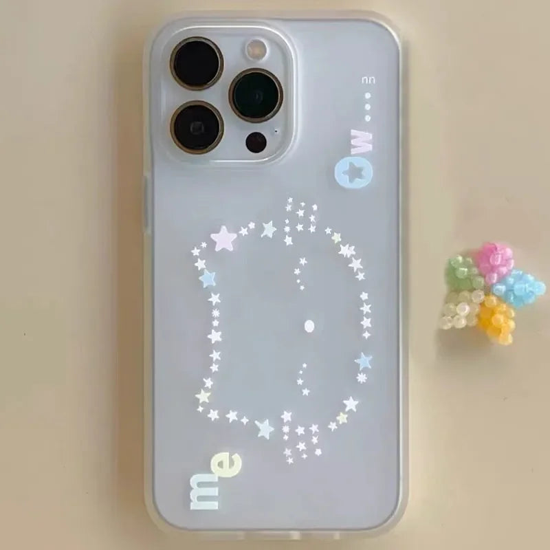 Sanrio Hello Kitty Star Colorful Cute Phone Case For iPhone