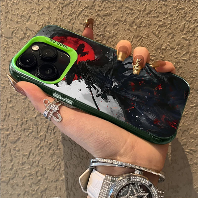 Ghost Face Samurai Case For iPhone