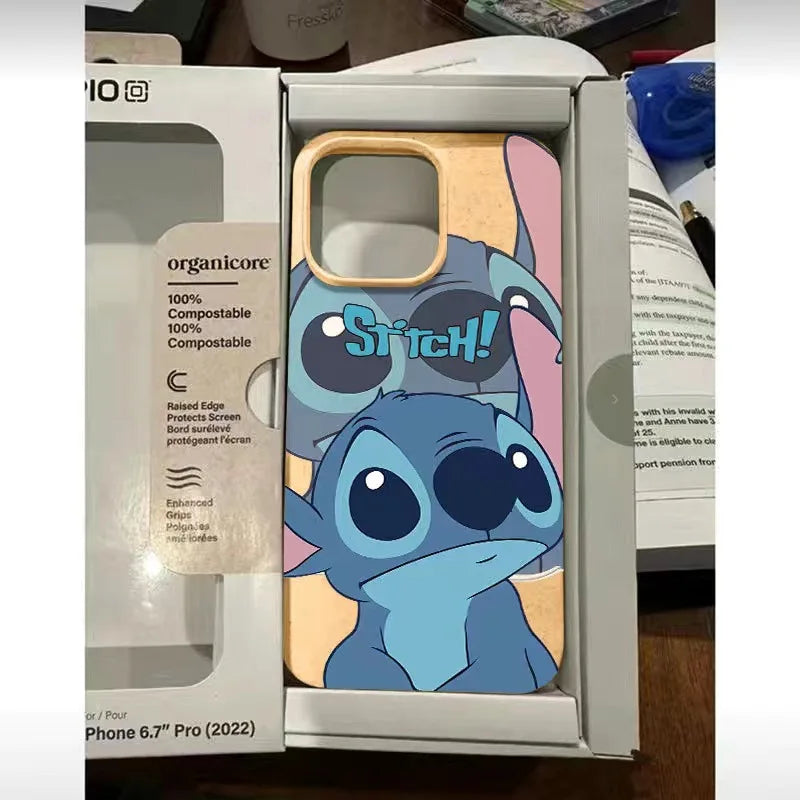 Stitch Big Eye Cute Phone Case For iPhone