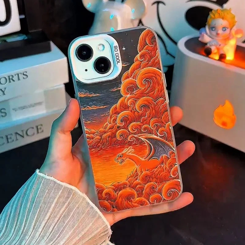 3D Charizard Dragon Phone Case For iPhone