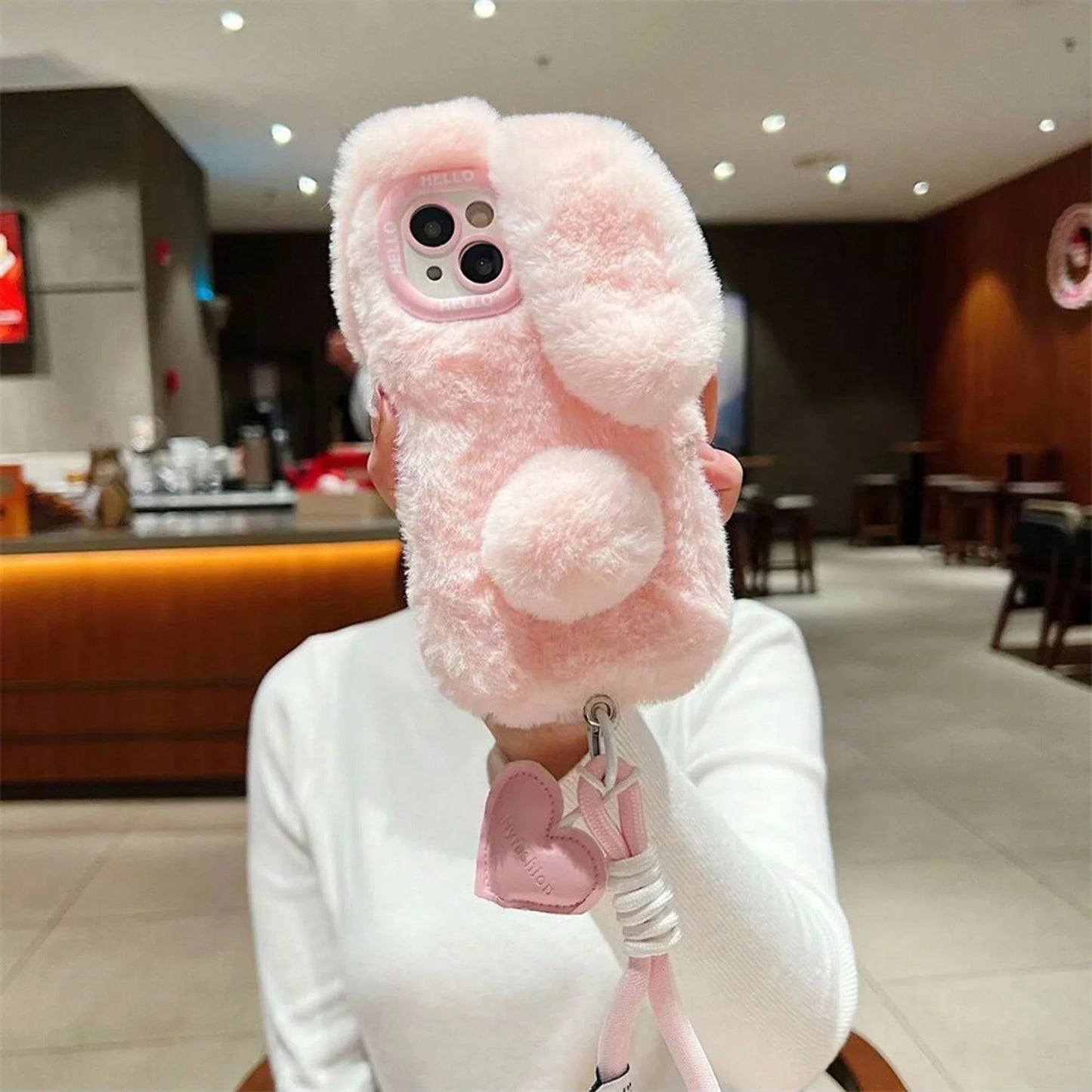 Fall Winter Cute Warm Phone Protective Jacket For iPhone
