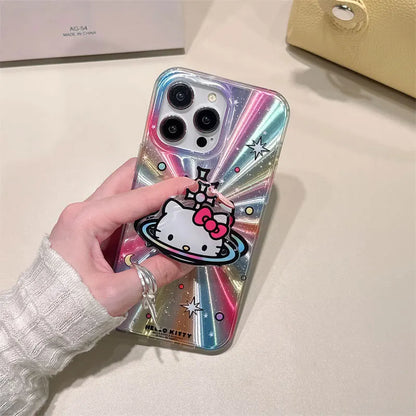 Hello Kitty Stand Phone Case For iPhone