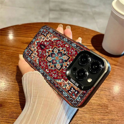 Luxury Fashion Persian Carpet Pattern Phone Case For iPhone
