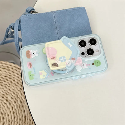 Cute Puppy Magnetic Phone Case