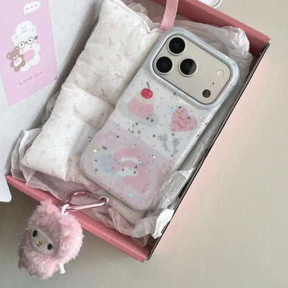 Cute Pink Melody Lambs Hot Sale Phone Case For iPhone