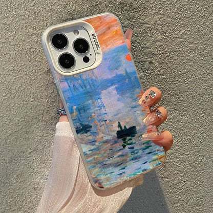 Sunrise Famous Painting By Moss Phone Case For iPhone