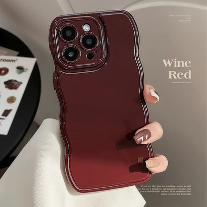 Glossy Wavy Phone Case