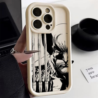 Marvel Wolverine Art Phone Case For iPhone
