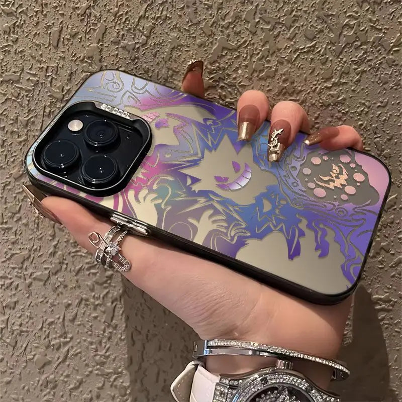 Personality Pokemon Gengar Phone Case For iPhone