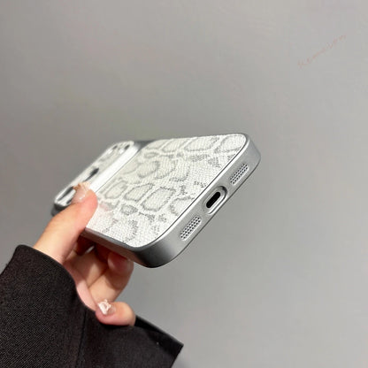 Crocodile Leather Phone Case For iPhone