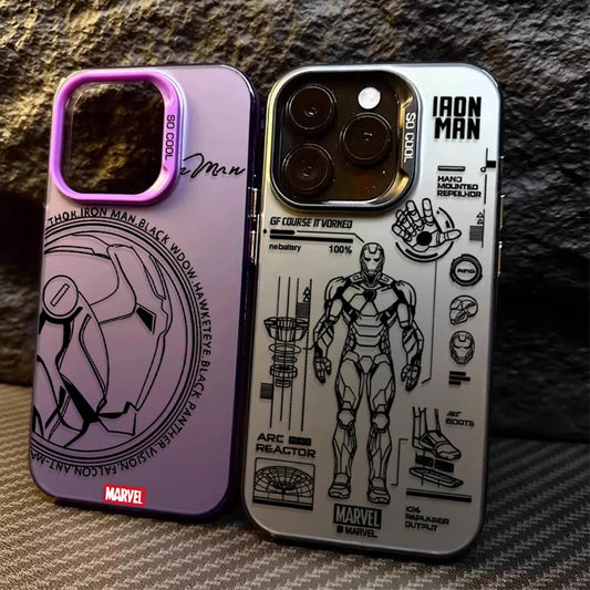 Cartoon Iron Man Phone Case For iPhone