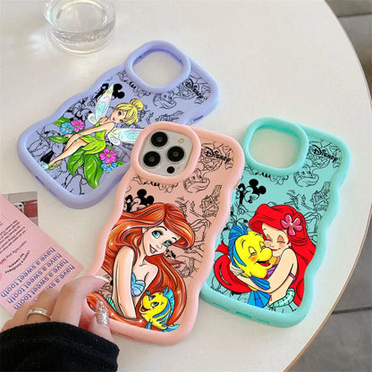 Disney The Little Mermaid Tinker Cartoon Phone Case For iPhone