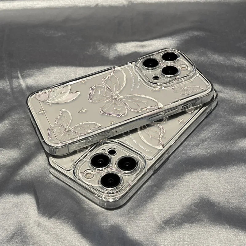 Gold Butterfly Phone Case