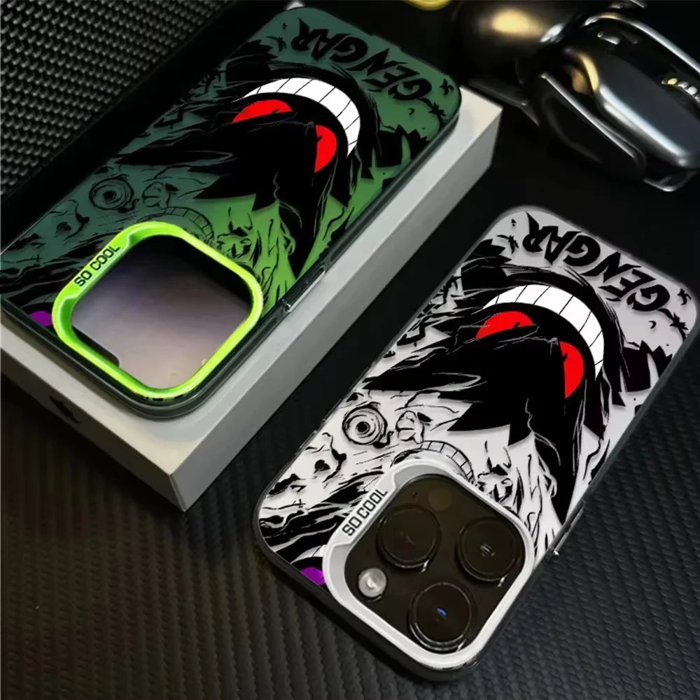 Pokemon Gengar Shockproof Dustproof Frosted Case For iPhone
