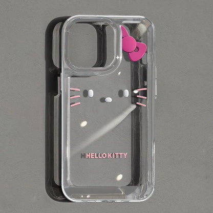 Hello Kitty Cute Bow Phone Case For iPhone