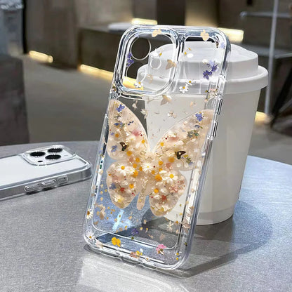 Gold Butterfly Phone Case
