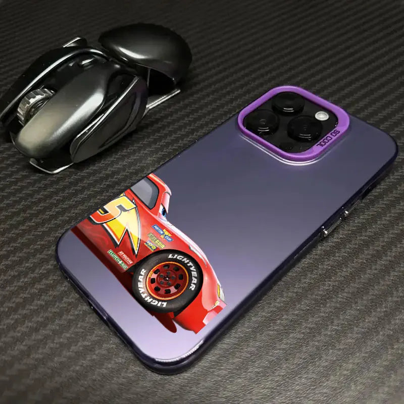Cars Lightning Mcqueen Jackson Storm Phone Case For iPhone