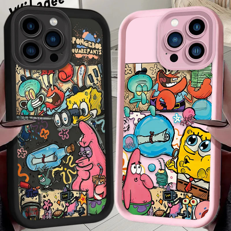SpongeBob Dolls Phone Case For iPhone