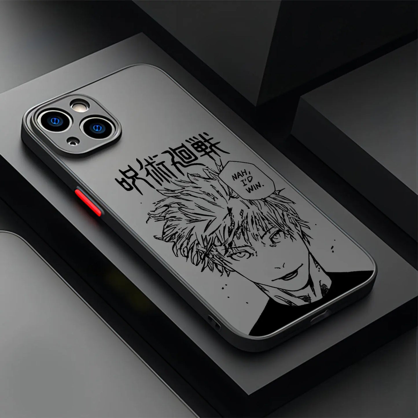Anime Black Jujutsu Kaisens Phone Case iPhone