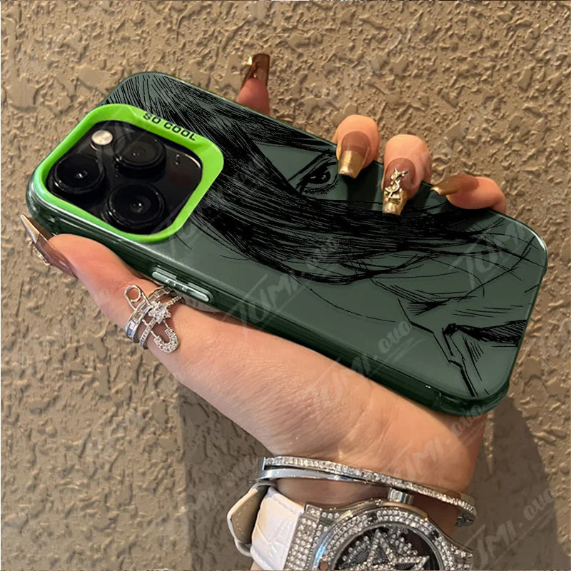 Popular Anime Attack On Titan PC Case For iPhone