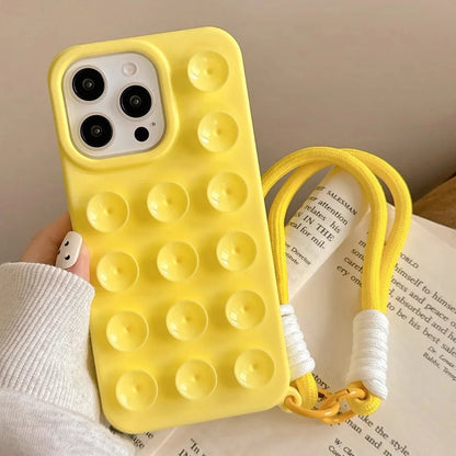 Suction Cup Soft Silicone Phone Case
