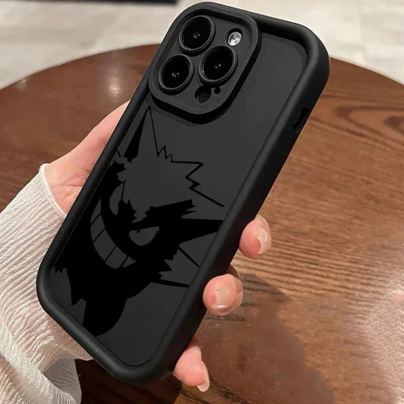 Pokemons Line Cartoon Soft Silicone Case For iPhone