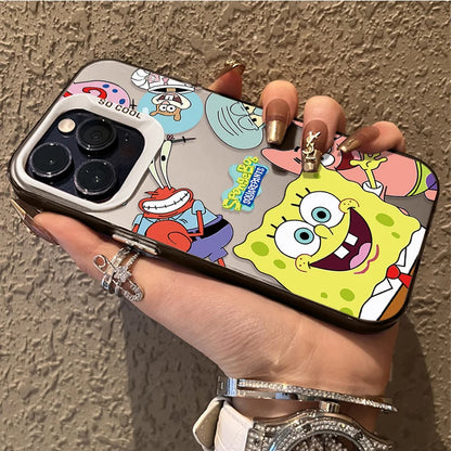SpongeBob Patrick Star Hard Phone Case For iPhone