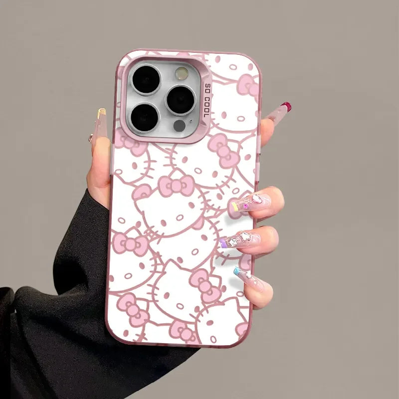 Hello Kitty Star Cute Phone Case For iPhone