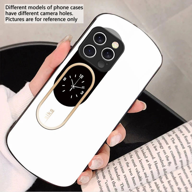 Wall Clock Color Pattern For iPhone