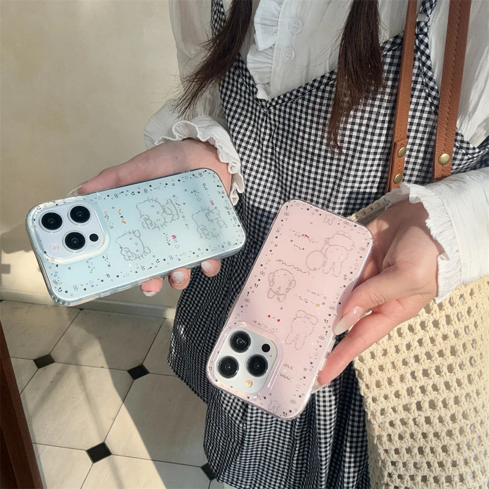 Luxury Glitter Pink Phone Case