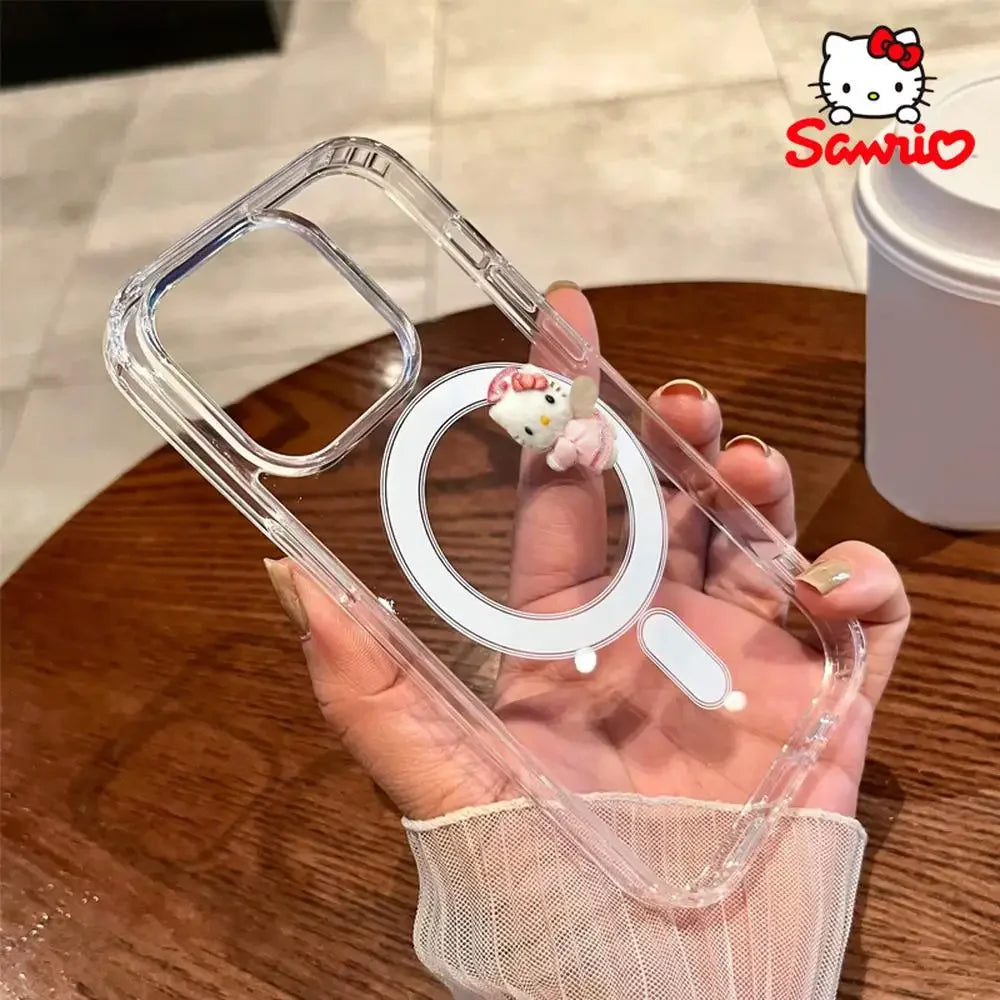 Hellokitty Phone Shell Sanrio Kt Fashion Accessory Gift For Girl