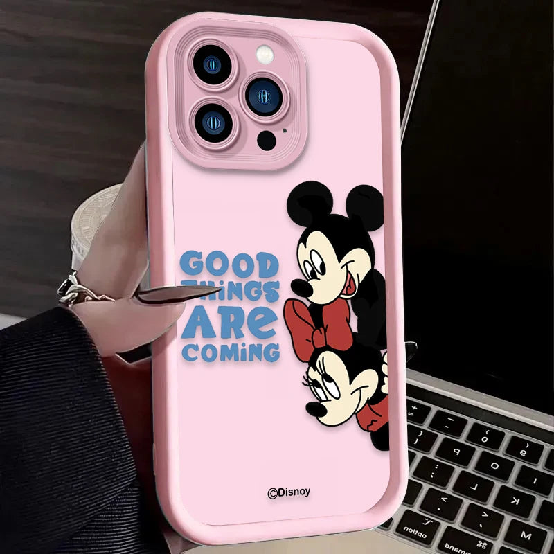 Cute Mickey Minnie Phone Case For iPhone