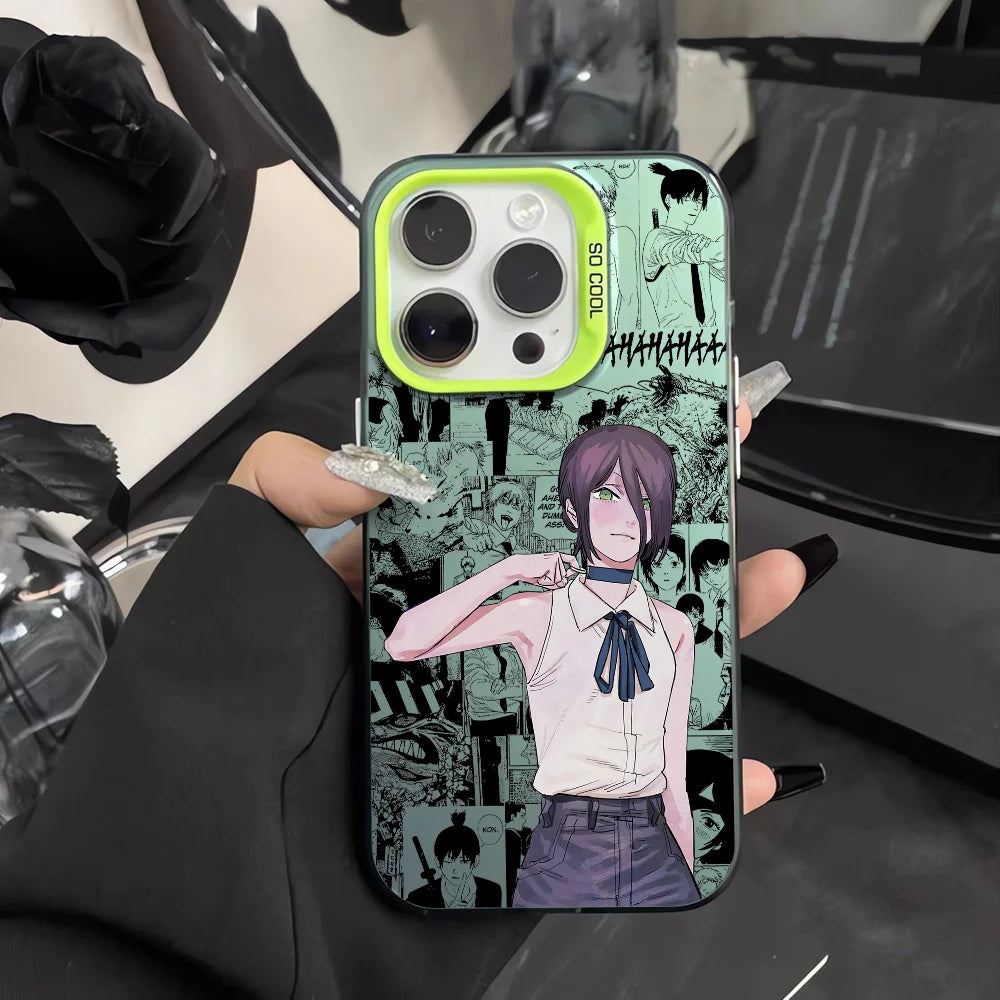Cool Anime Reze Phone Case For iPhone