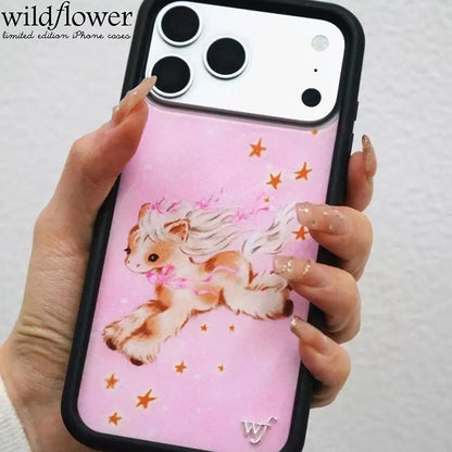 Wildflower ins 2026 New Pony Dreams Phone Case For iPhone