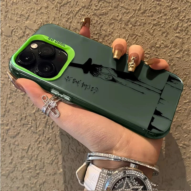Anime Jujutsu Kaisen Frosted Case  For iPhone