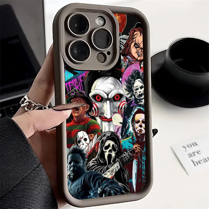 Halloween Michaels Myers Silicone Case For iPhone