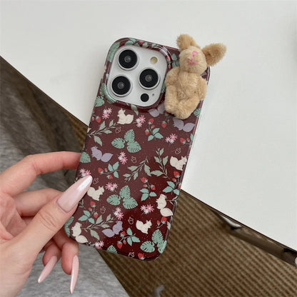 Korean Ins Cute Flower Phone Case For iPhone