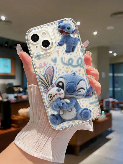 Disney Phone Case Stitch Toothed Phone Case For iPhone