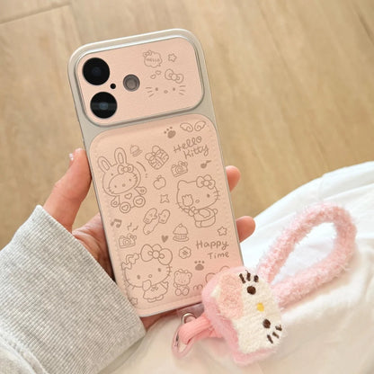 Cute Full Screen Kitty Hot Sale Phone Case For iPhone