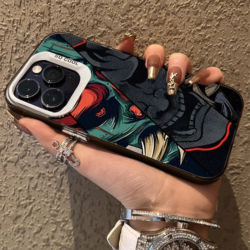 Ghost Face Samurai Case For iPhone