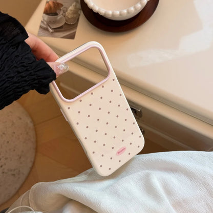 Ins Polka Dot Ultra Slim Phone Case  For iPhone