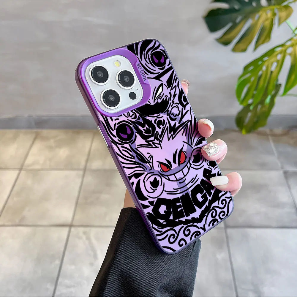 Luxury Gengar Pokemons Magsafe Magnetic Case For iPhone