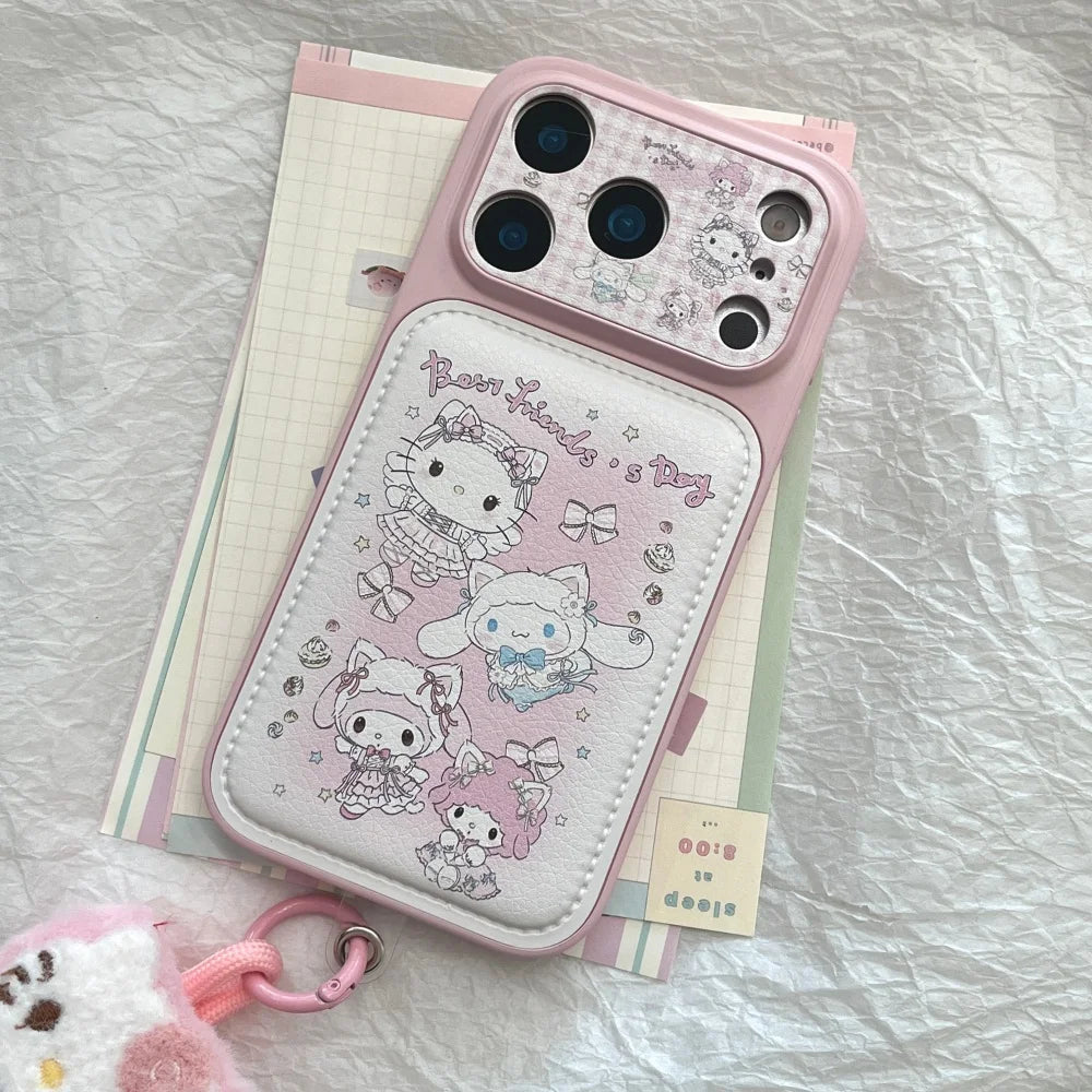 Luxury Pink Princess Melody Phone Case For iPhone