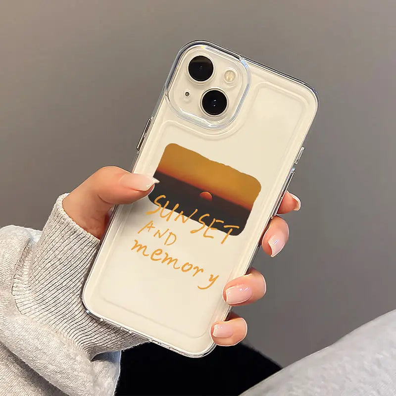 Art Paintings Back Cover Bumper Dustproof Non Slip Anti Fall Phone Case