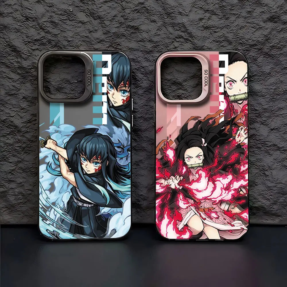 Anime Demon Slayer Cool Phone Case For iPhone