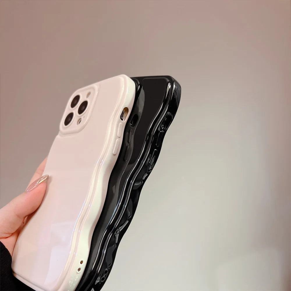 Glossy Wavy Phone Case