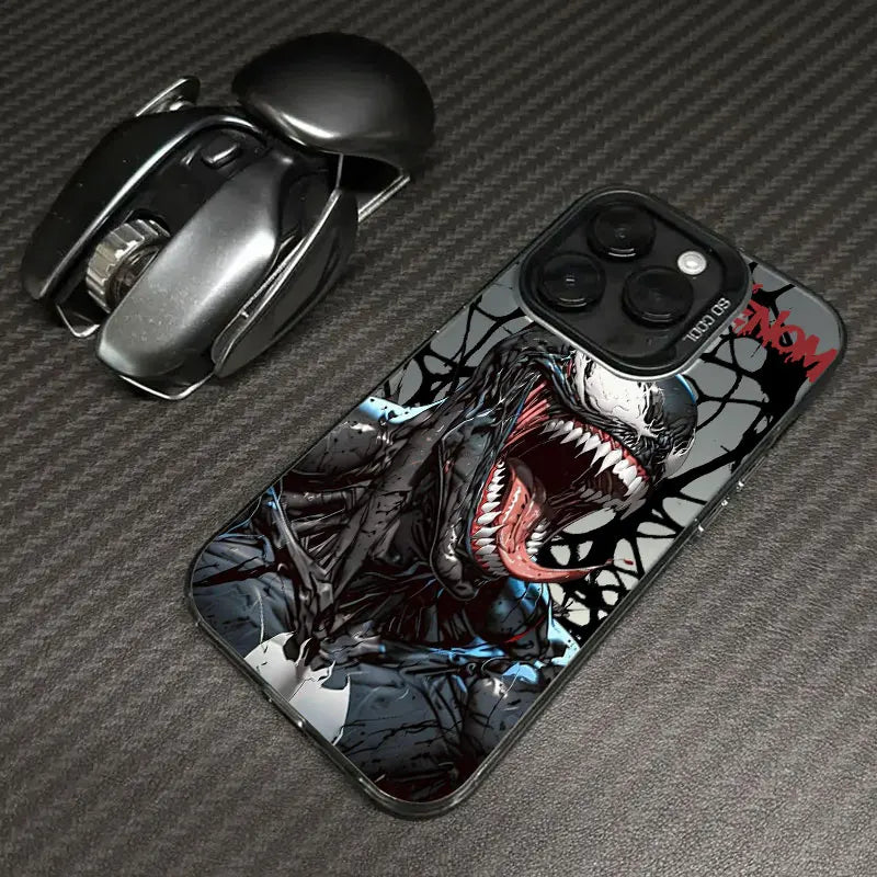 Terrifying Marvel Venom Phone Case For iPhone